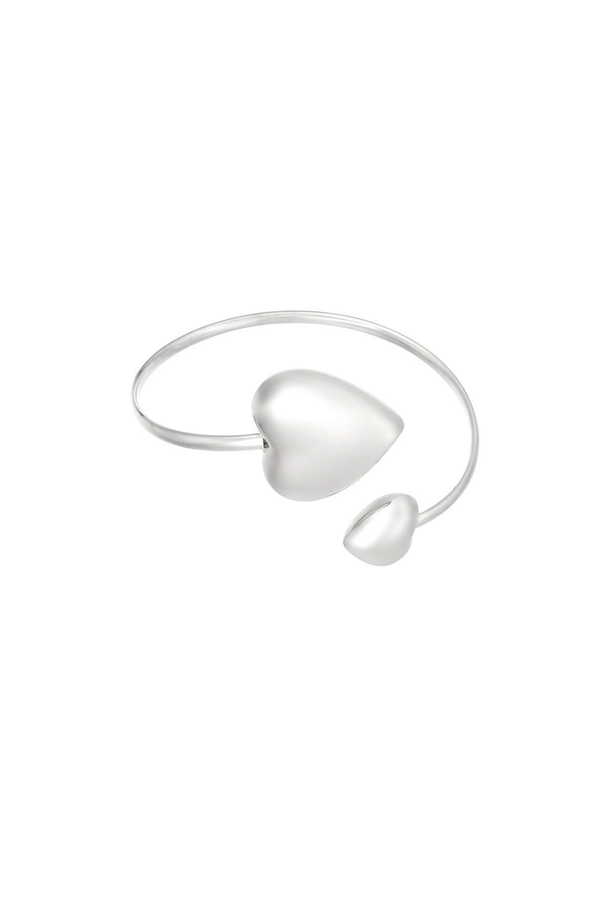 Dubbele hart Armband