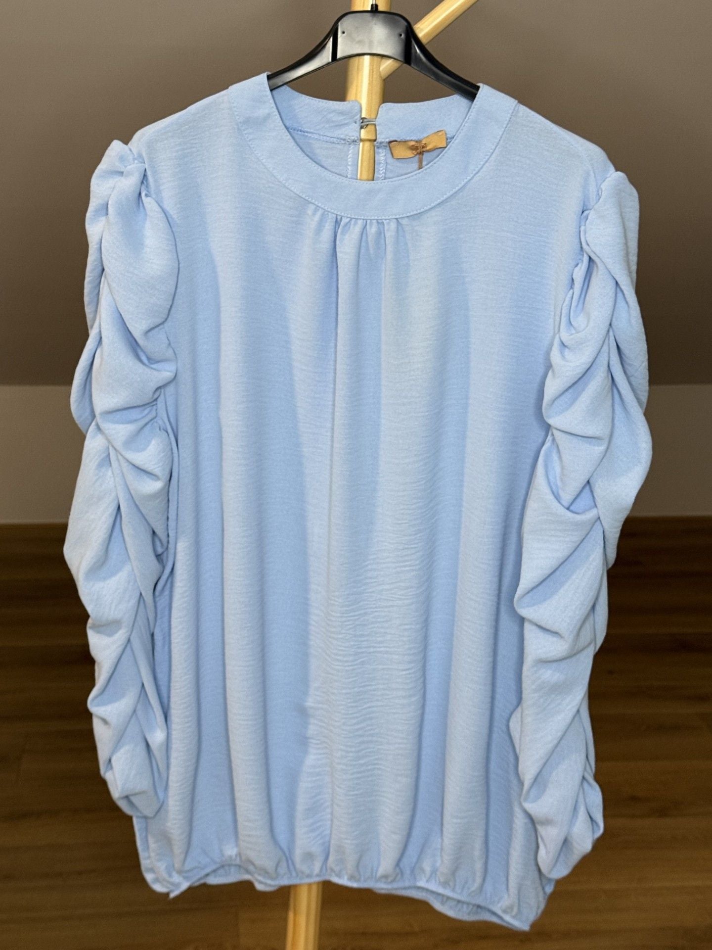 Blouse met pofmouw
