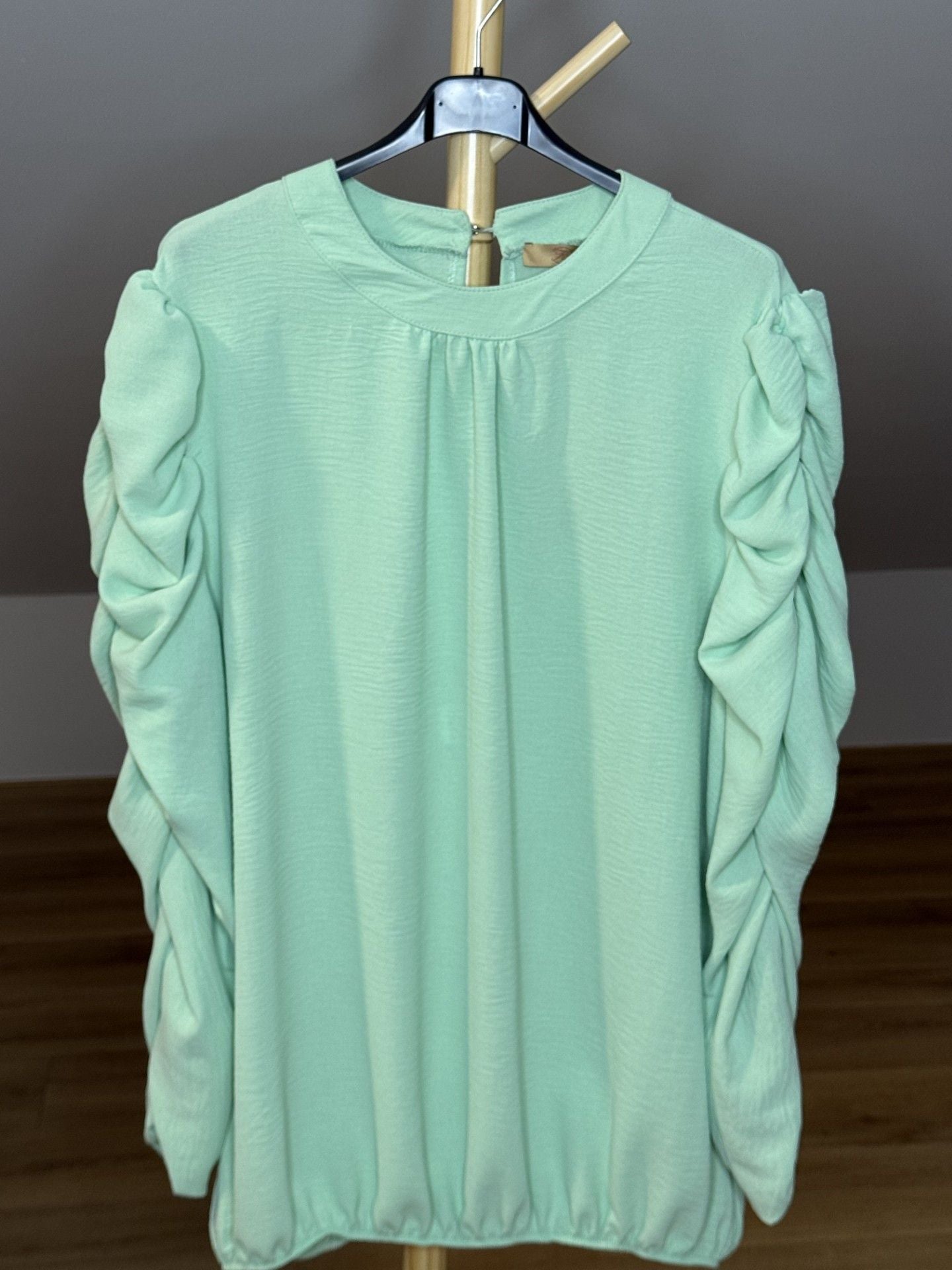 Blouse met pofmouw