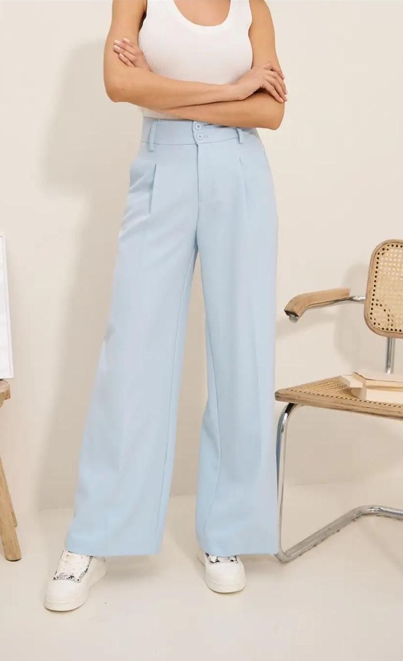 Pantalon Wide Leg beschikbaar in 2 kleuren
