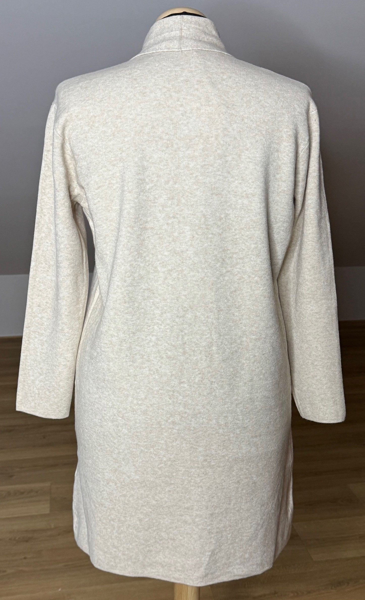 Lange vest met zakken