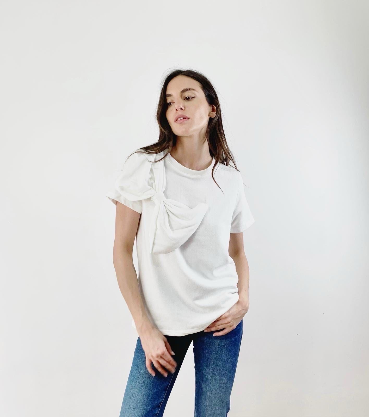 T-shirt met strik