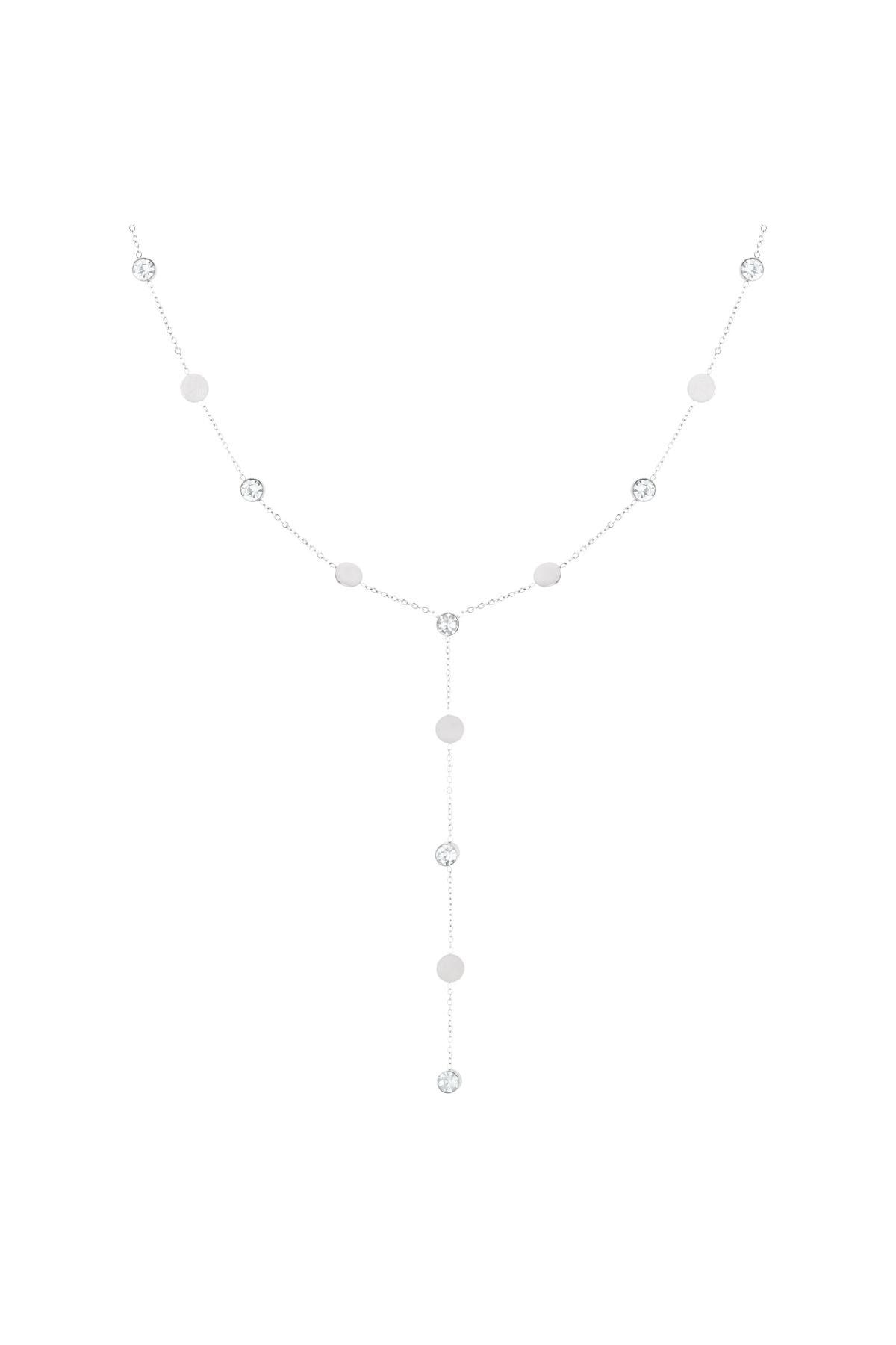 Lange ketting strass