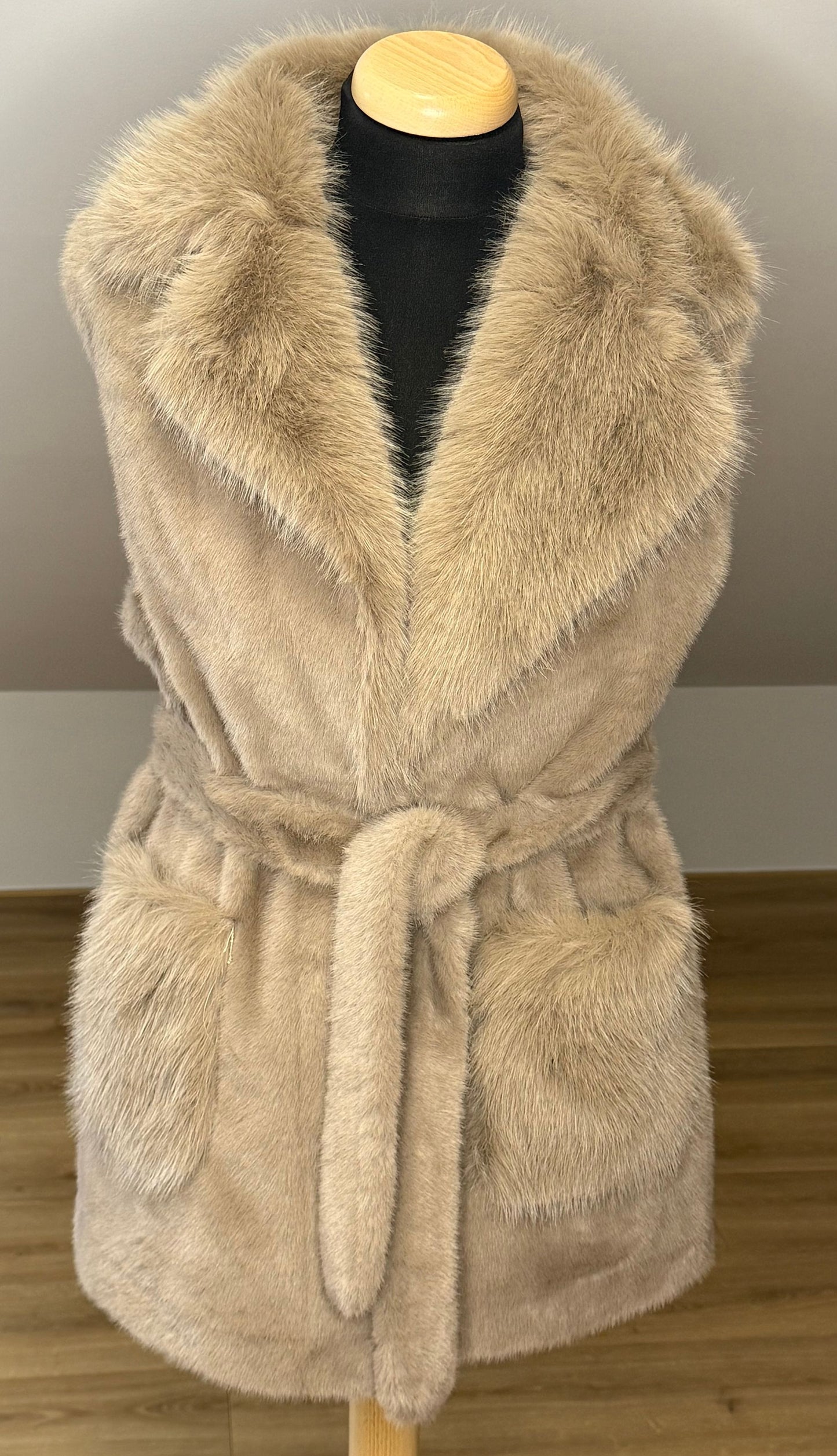 Fake Fur Gilet Lucille