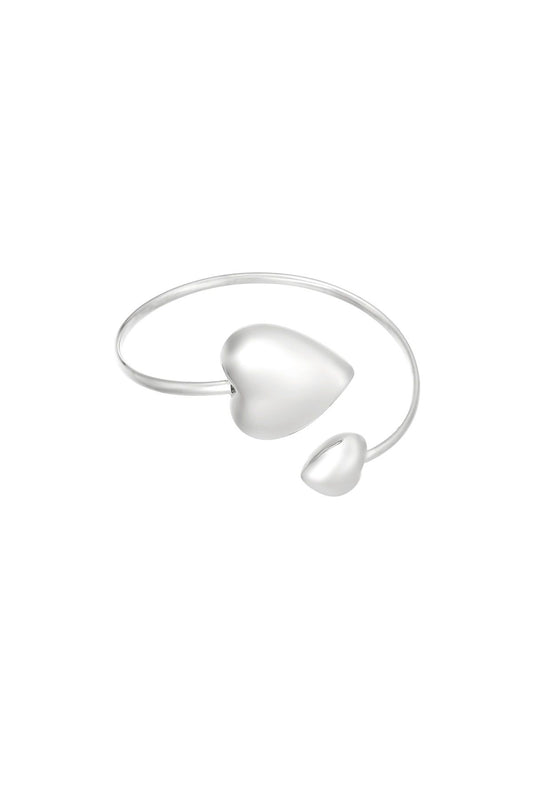 Dubbele hart Armband