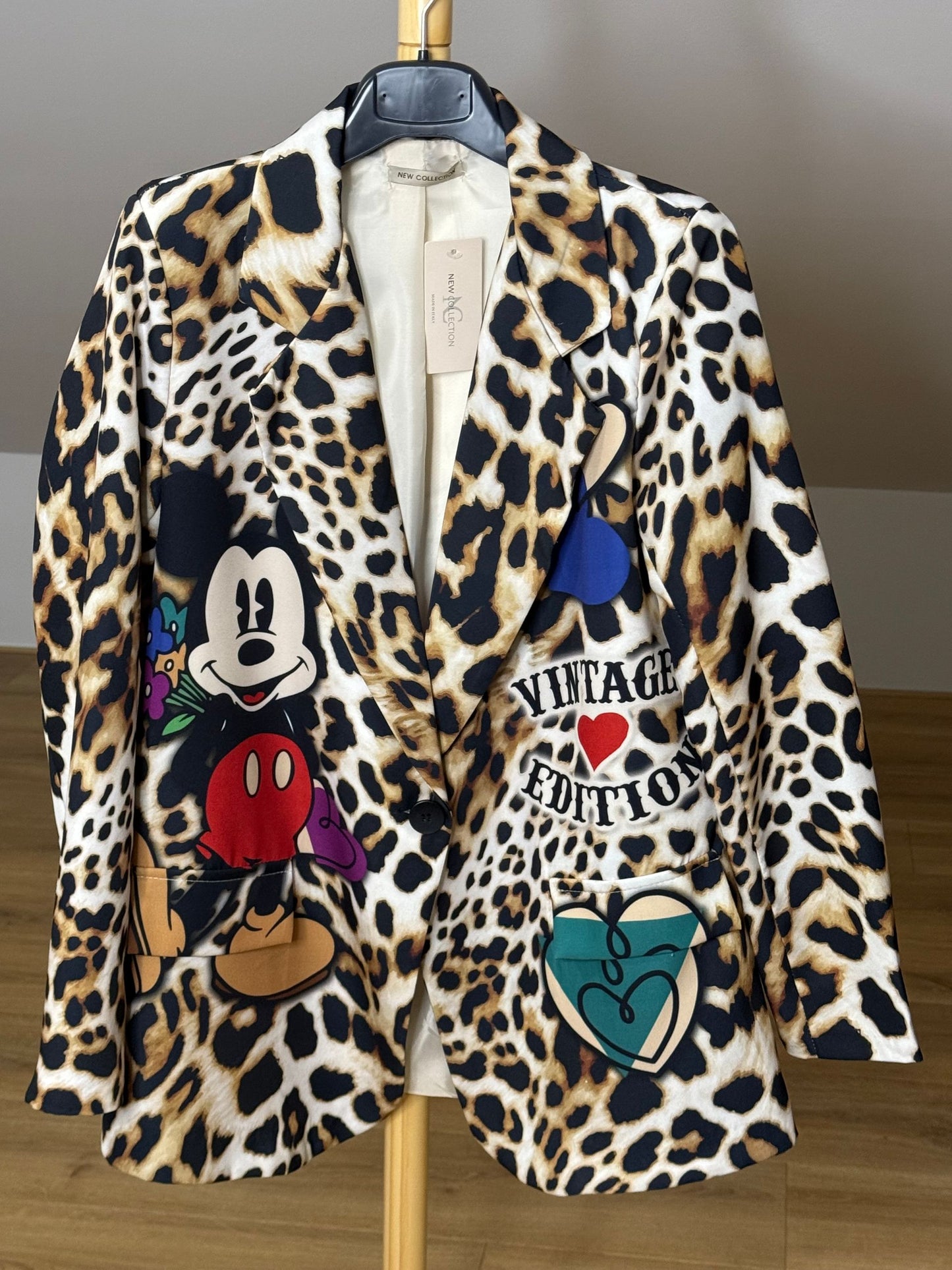 Bedrukte Blazer in 2 verschillende varianten