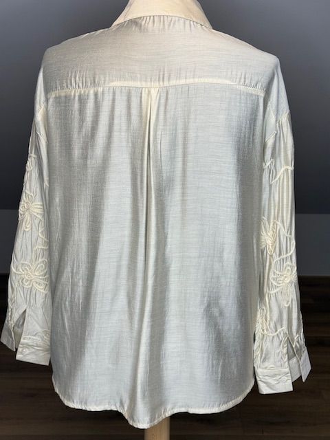 Satijnlook blouse