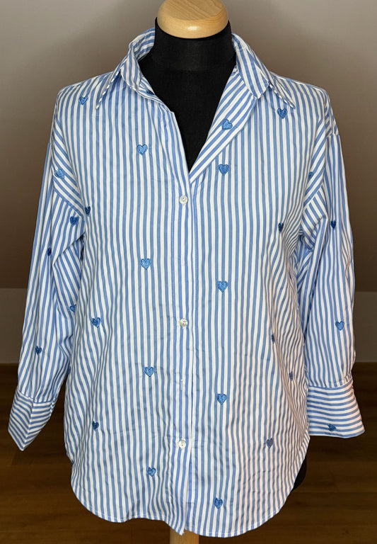 Blouse met Hartjes