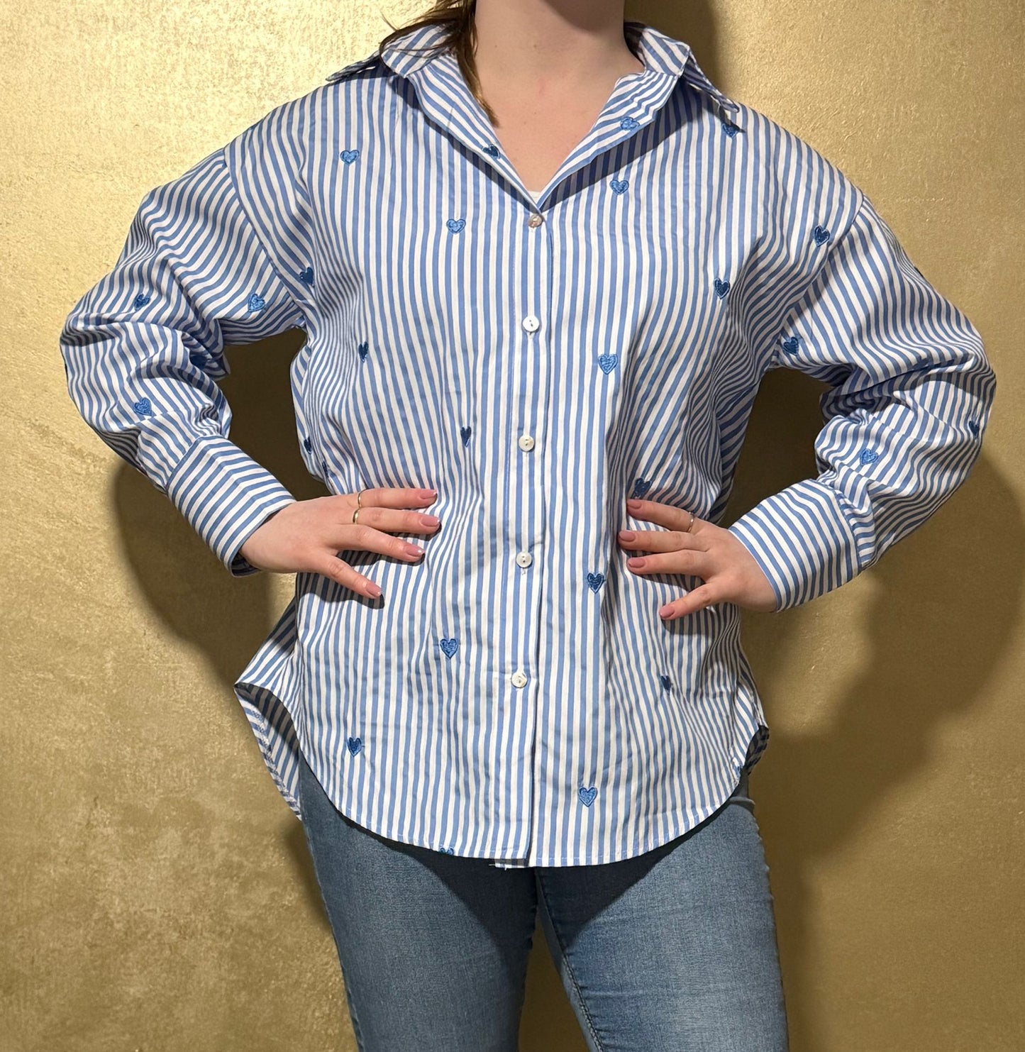 Blouse met Hartjes