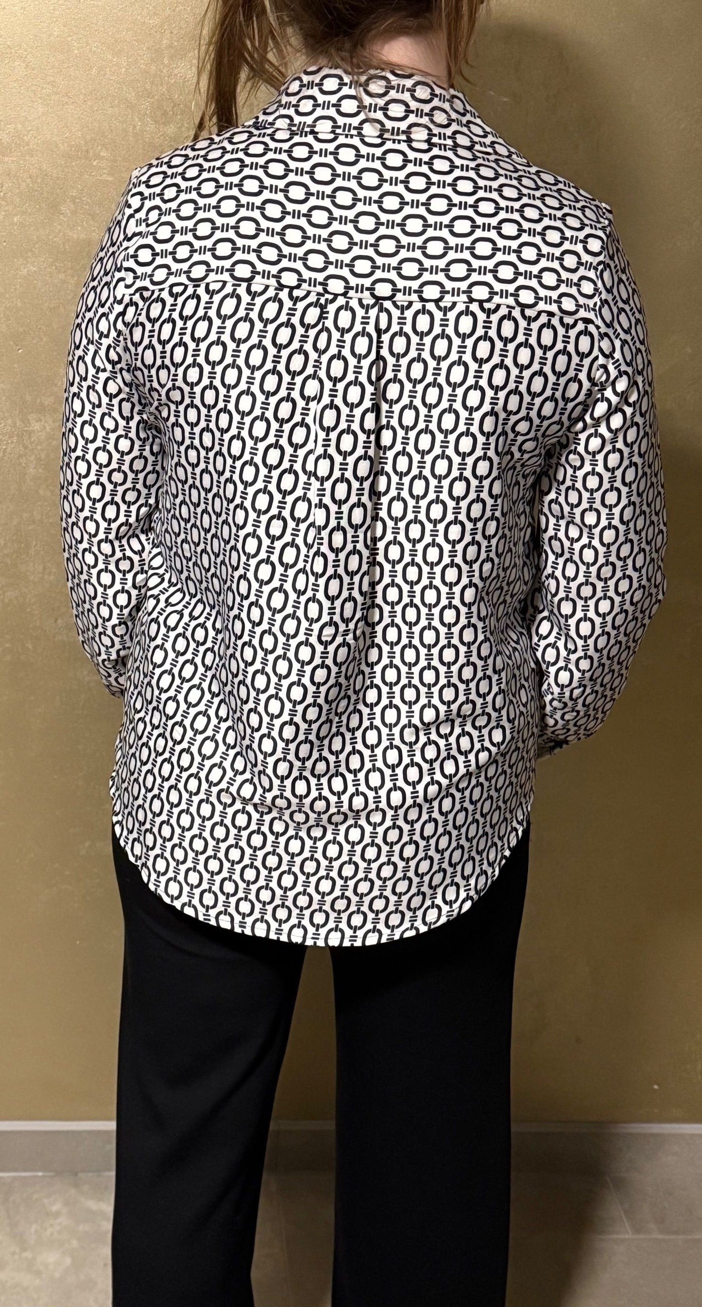 Blouse ketting print