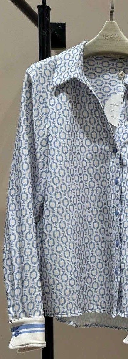 Blouse ketting print