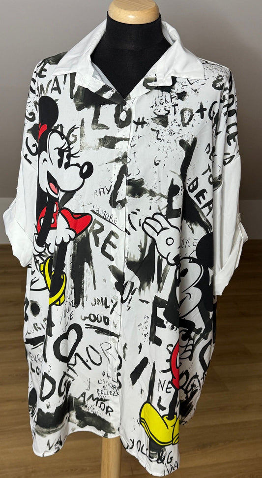 Blouse met print