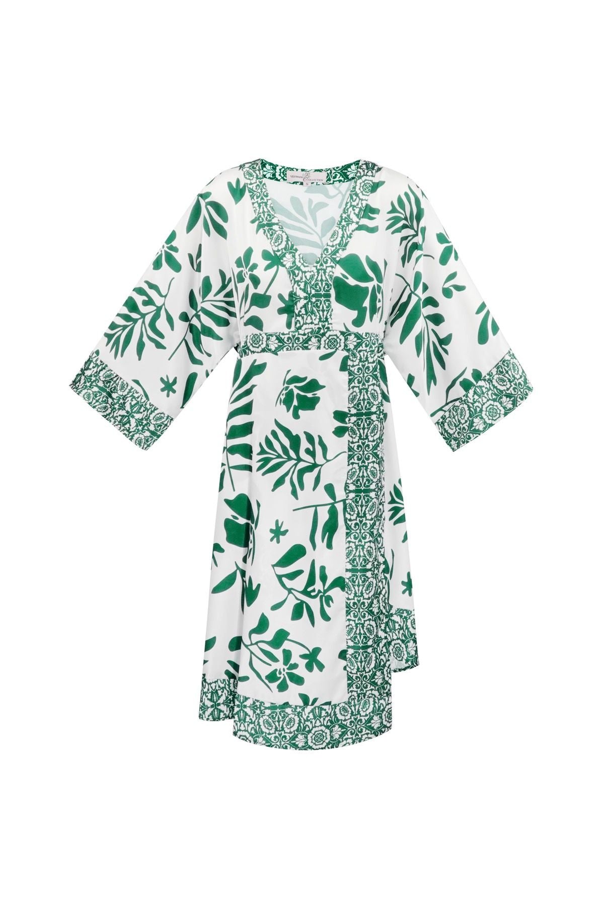 Midi-jurk met print