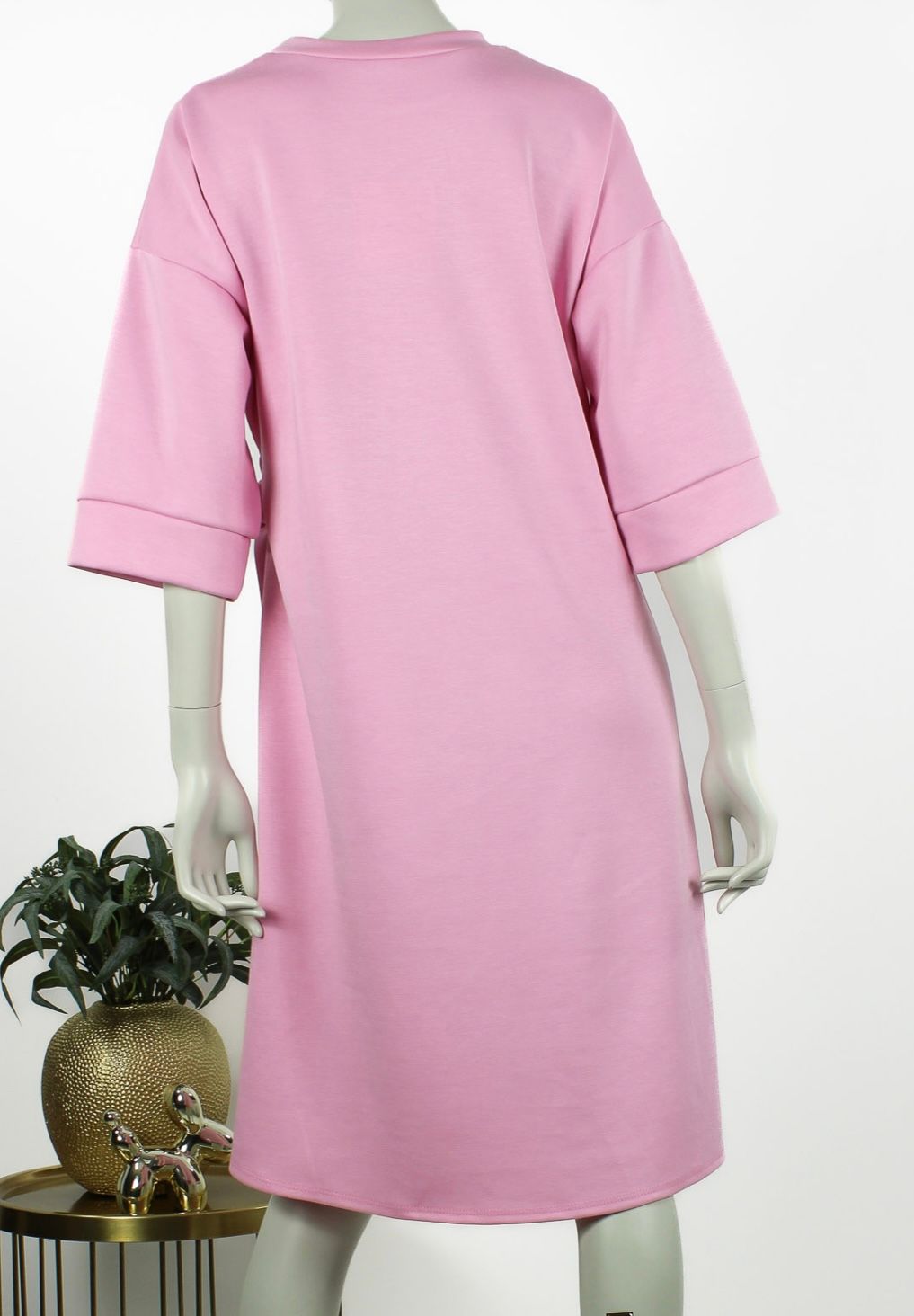 Jurk met strik detail in 3 kleuren