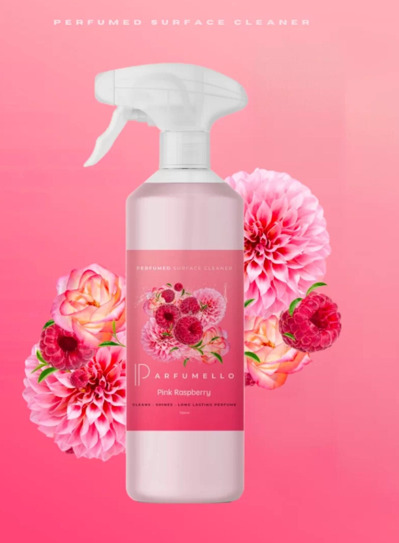 Parfumello perfumed oppervlaktereiniger, Pink Raspberry